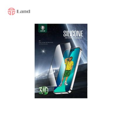 گلس گرین لاین 14PRO/3D SILICONE PLUS/PRIVACY