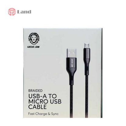 کابل گرین لاین USB DATA CABLE /USB-A TO MICRO / 1M