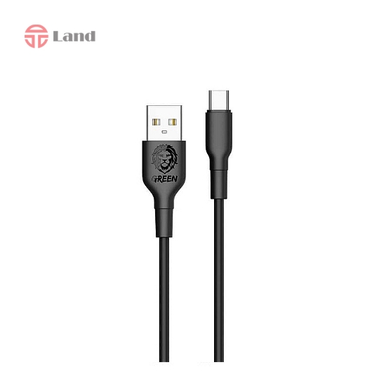 کابل گرین لاین DATA CABLE /USB-A TO TYPE-C